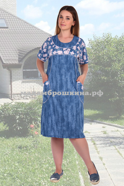 Платье для дома и отдыха Бузина (фото, вид 1)