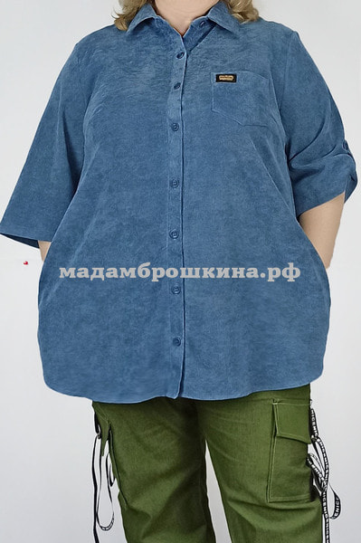 Рубашка Вельвет (фото, вид 2)
